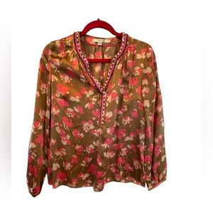 Boden Satin Blouse